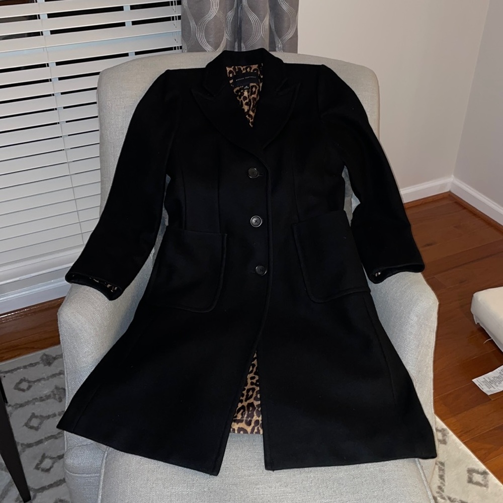 Ladies CLASSY Black wool jacket from Banana Republic